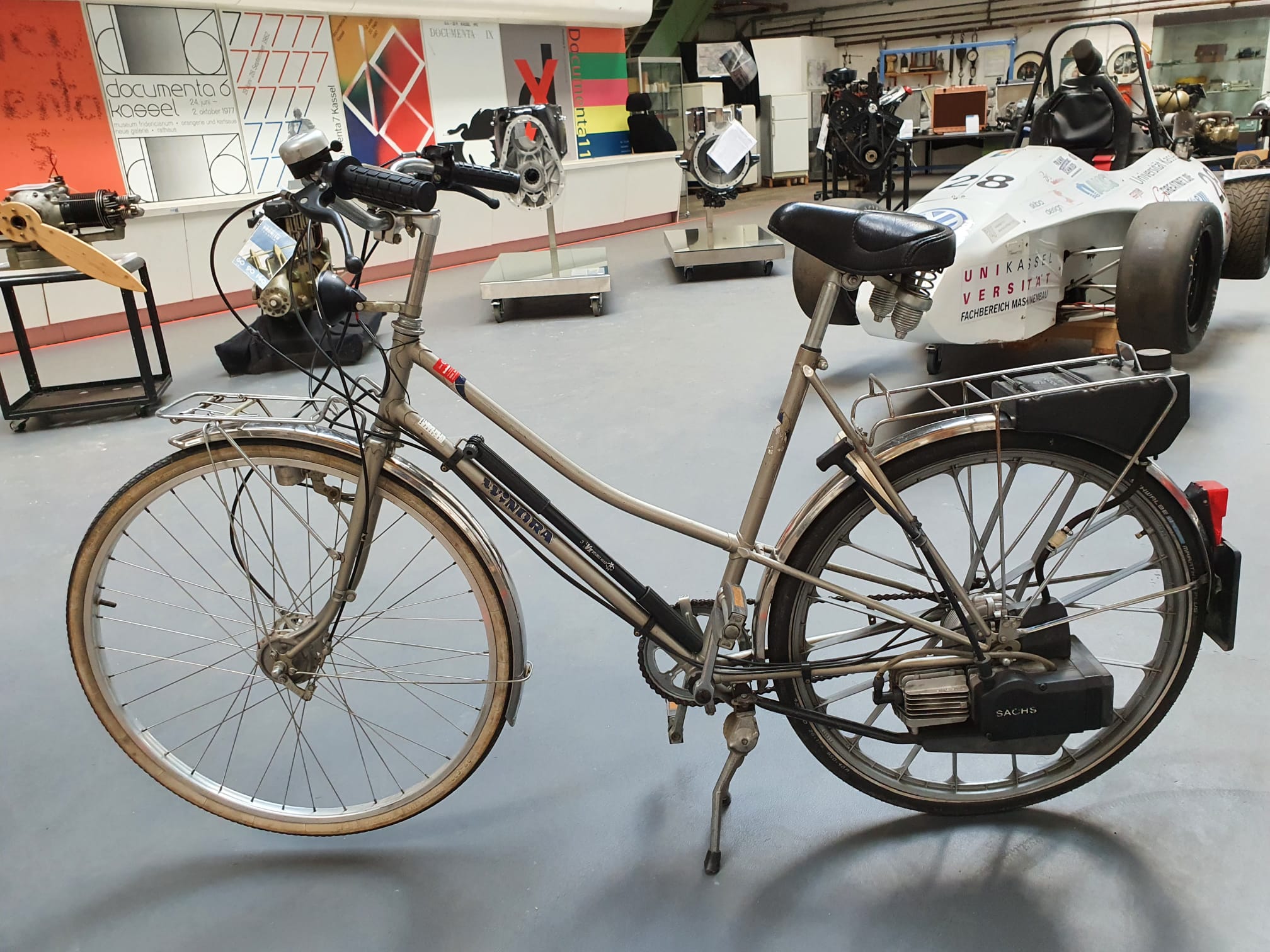 Saxonette - ein Fahrrad mit Hilfsmotor
